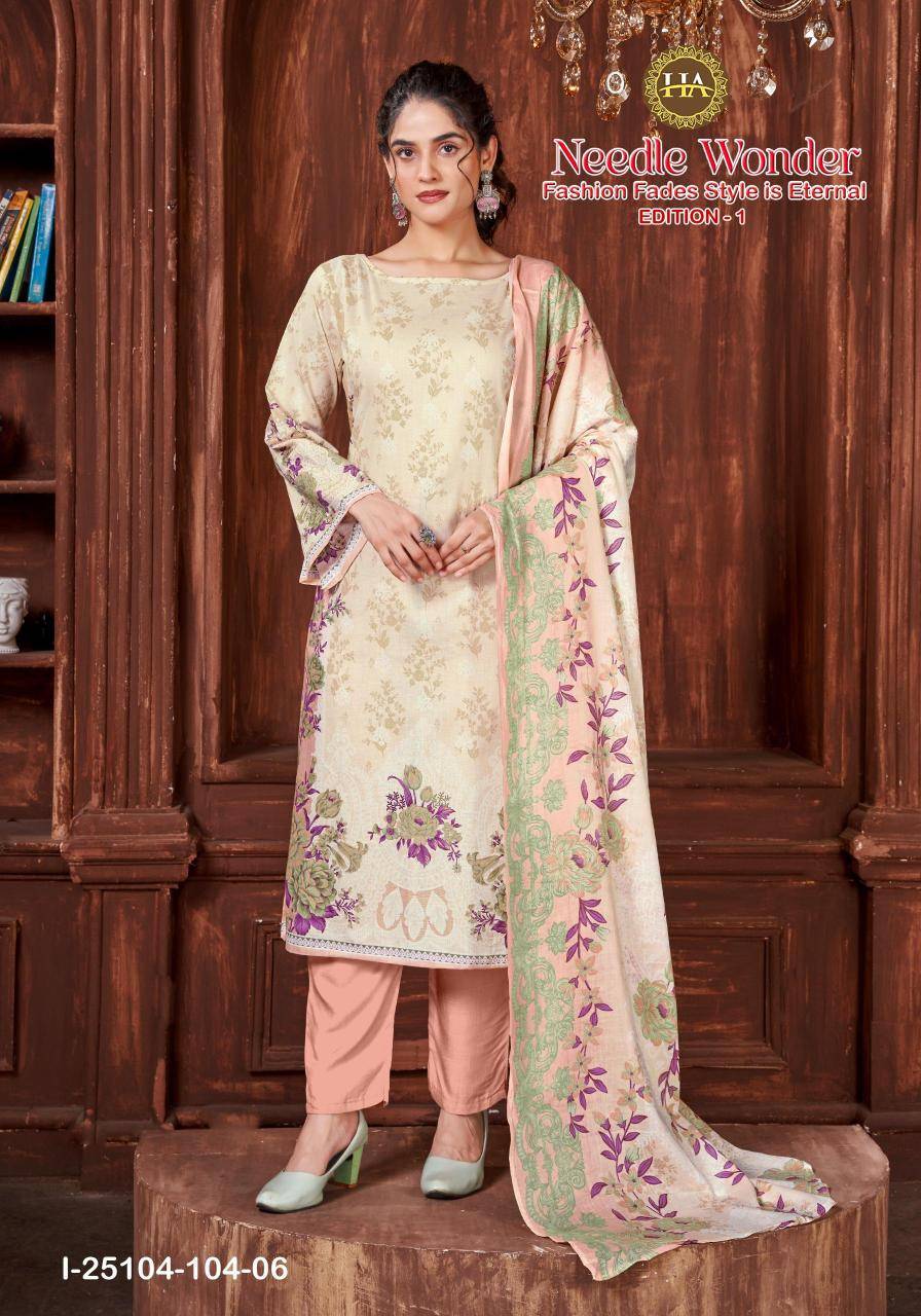 Alok suit needle wonder Designer dress materials in Ahmedabad